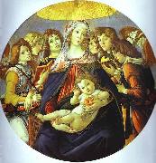 Sandro Botticelli Madonna of the Pomegranate oil painting reproduction